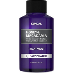 Kundal Honey & Macadamia Protein Treatment - Baby Powder 100 ml - 8809693257843