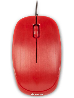 NGS Flame Ενσύρματο Ποντίκι Red