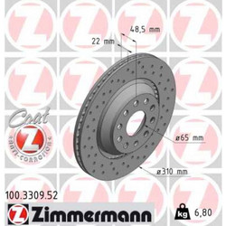 Zimmermann Δισκόπλακα - 100.3309.52