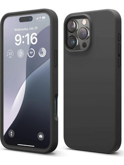 Θήκη iPhone 16 Pro Max Elago Silicone Case Premium Σιλικόνης - Black (ES16SC69PRO-BK)