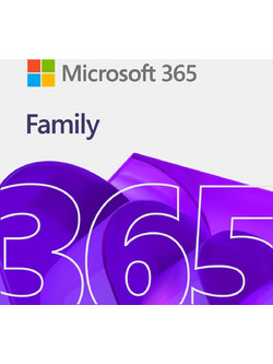 MICROSOFT 365 Family ESD, έως 6 χρήστες, 1 έτος, Eurozone