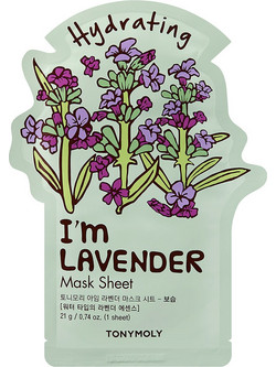 Tonymoly I'm Lavender Hydrating Sheet Mask 21gr