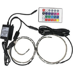 ΤΑΙΝΙΑ LED DIMMABLE ΜΕ ΣΥΝΔΕΣΗ USB 0,50M 7,2W 5V RGB IP65 ΣΕΤ 2ΤΜΧ PRO 145-70025