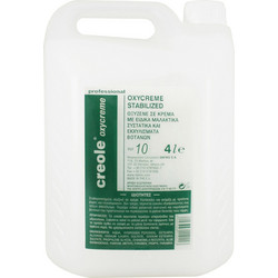 Creole Oxycreme Stabilized Οξυζενέ Μαλλιών 3% 10Vol 4lt