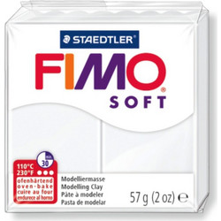ΠΗΛΟΣ STAEDTLER FIMO SOFT WHITE 56 gr