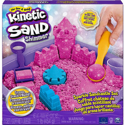 Spin Master Kinetic Sand: Shimmer Sand Box Set Pink
