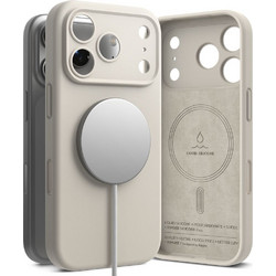 Ringke Silicone Magnetic MagSafe Case Beige (iPhone 17 Pro)