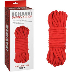Chisa Novelties Bing Rope Love Red