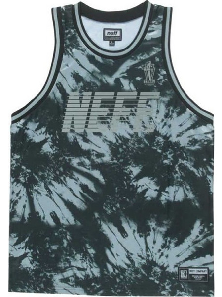 NEFF Men Jaw Breaker Black Tank - MULTI - 691815001