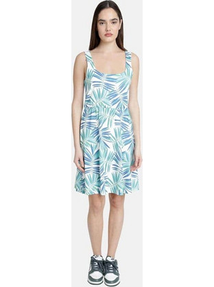 Paco & Co Mini Καλοκαιρινό Καθημερινό Φόρεμα Floral Λευκό 2532519
