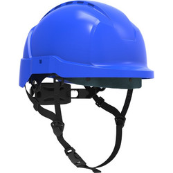 Protekt ATRA 10 Industrial Safety Helmet Electrically Insulated Blue Blue