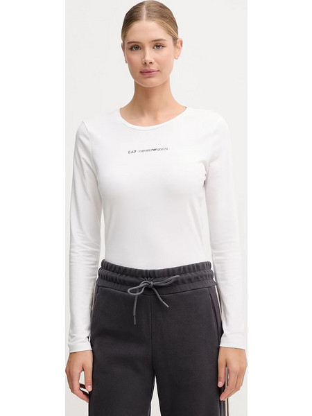 EA7 ARMANI T-SHIRT ΜΠΛΟΥΖΑ ΓΥΝΑΙΚΕΙΑ - ΛΕΥΚΟ - 7W000531 AF12115