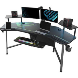Eureka Gaming Γραφείο Ξύλινο 85x22x80cm ERK-AED-E70B
