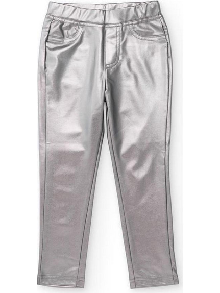 Κολάν γυαλιστερό κορίτσι Nath-KG09L302A1-Silver