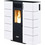 Kalor Quadra Mod 6 White Σόμπα Pellet Αερόθερμη 6.5kW