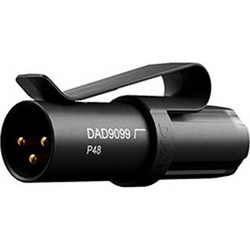 DPA DAD9099 - Αντάπτορας MicroLock σε XLR με κλιπ ζώνης & Low Cut