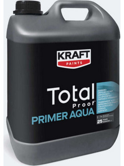 Kraft Paints Total Proof PU Primer Πολυουρεθανικό Αστάρι Διάφανο 10lt