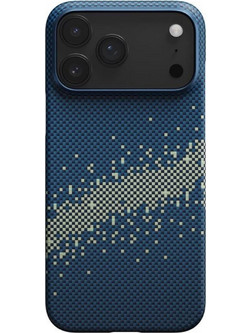 Θήκη iPhone 17 Pro Max Pitaka Ultra-Slim MagEZ Case 7 Aramid Fiber Body με MagSafe 1.2mm 1500D - Milky Way Galaxy (KI1701MPM)