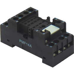 ΒΑΣΗ ΡΑΓΑΣ 4P ΓΙΑ RELAY ΜΕΣΑΙΟ ΜΑΥΡΗ PMF14Α-E RGN (ΣΕΤ ΜΕ 10)