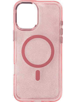 Glitter Case MagSafe Compatible for iPhone 17 Pro Max - Pink