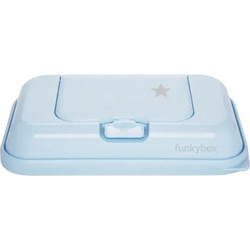 Funkybox Θήκη Για Μωρομάντηλα To Go Pale Blue Little Star