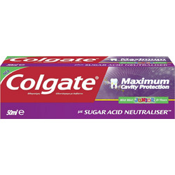 Colgate Maximum Cavity Protection Junior Παιδική Οδοντόκρεμα 50ml