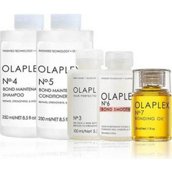Olaplex Perfect Hair Σετ Θεραπείας Μαλλιών No3 100ml + No4 250ml + No5 250ml + No6 100ml + No7 30ml
