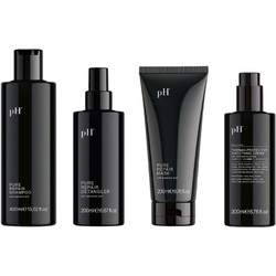 PH LABORATORIES SET PURE REPAIR SHAMPOO 400 ML, DETANGLER 200 ML, MASK 200 ML & ΔΩΡΟ THERMO-PROTECTIVE SMOOTHING CREME 200 ML