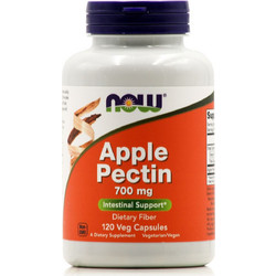 Now Foods Apple Pectin 700mg Φυτικές Ίνες 120 Κάψουλες