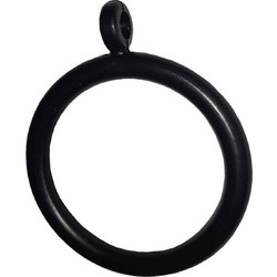 Κρίκοι Κουρτίνας 10τμχ (Φ19) Grace Black 519010