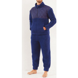 ΑΝΤΡΙΚΗ ΠΥΤΖΑΜΑ/HOMEWEAR ΦΛΙΣ ΜΕ ΦΕΡΜΟΥΑΡ DODO DH.NEU.PYC-001 ΜΠΛΕ WINTER 2025-26 Μπλε