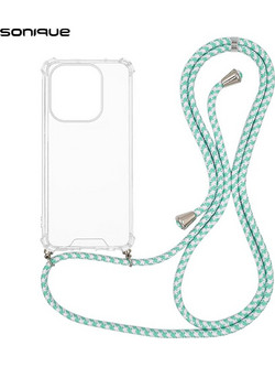 Sonique Armor Clear Θήκη Σιλικόνης με Κορδόνι Oppo A40 Veraman