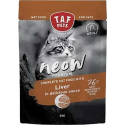 Taf Pets Neow Premium Adult with Liver in Gravy 80gr