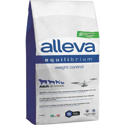 Alleva Equilibrium Adult All Breeds Weight Control with Chicken 12kg