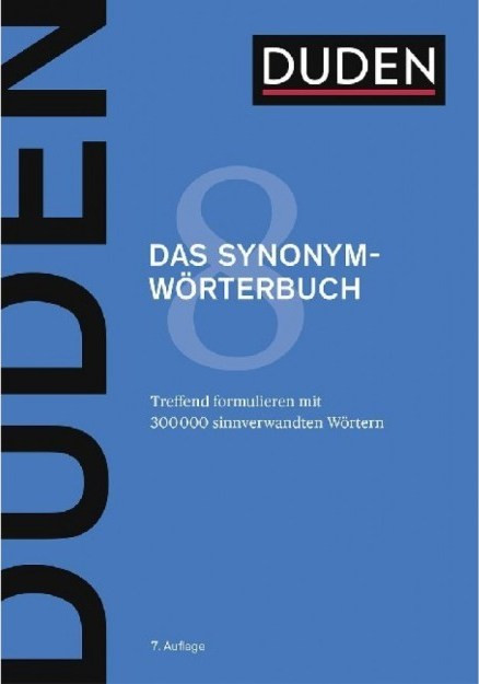 DUDEN 8-DAS SYNONYMWORTERBUCH