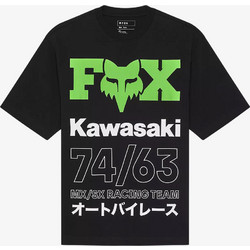 FOX Men Kawasaki Oversized Tee - BLACK - 33423-001