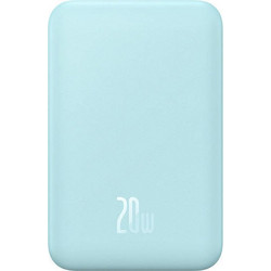 Baseus Mini Wireless Magsafe Power Bank 5000mAh 20W με Θύρα USB-C Blue