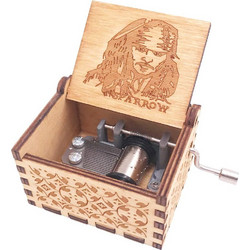 Μουσικό Κουτί Ξύλινο Jack Sparrow''