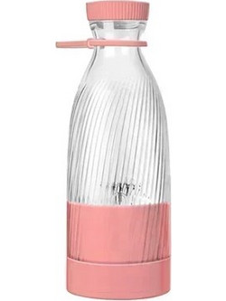 Φορητό ηλεκτρικό μπλέντερ χειρός 500ml Juicing Cup ροζ