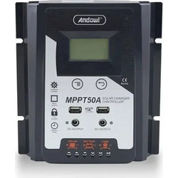 Ρυθμιστής φόρτισης φωτοβολταϊκών MPPT 50A Andowl - Solar Charge Controller