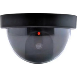 Real Safe CDM-04 Ψεύτικη Κάμερα Παρακολούθησης Τύπου Dome Μαύρη 9025