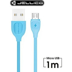 Καλώδιο Δεδομένων Jellico YG-10 Micro USB 1m - ΜΠΛΕ