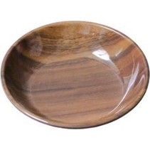 Μπολάκι Γάτας με Αντιολισθητικό Πάτο Acacia Wood 177ml