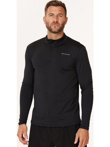 Endurance Μπλούζα L/S Dikerye M Midlayer - 1001 Black
