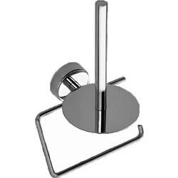 Χαρτοθήκη Διπλή Moderno 2428 11x12,5x20cm Chrome Karag Ανοξείδωτο Ατσάλι