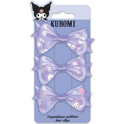 Τσιμπιδάκια Μαλλιών Σετ 3 τεμάχια Kuromi (490159)
