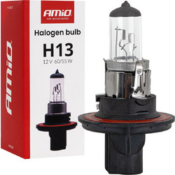 AMIO Λαμπτήρας αλογόνου H13 12V 60/55W PJ26.4t 04517