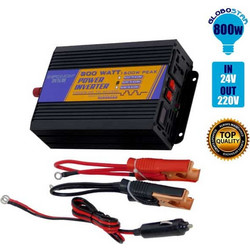 Inverter Τροποποιημένου Ημίτονου 24 Volt DC σε 220 Volt AC 800 Watt GloboStar 67435