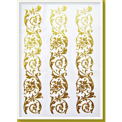 ΑΥΤOΚΟΛΛΗΤΟ TRANSFER GLITTER S-30 GS-30 GOLD 17x25cm