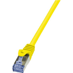 LogiLink S/FTP Cat.6a Καλώδιο Δικτύου Ethernet 0.25m Yellow